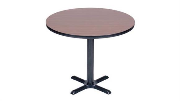 48in Round Cafe and Breakroom Table