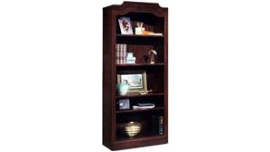 Bookcases DMI Office Furniture Traditional Style 5 Shelf Bookcase