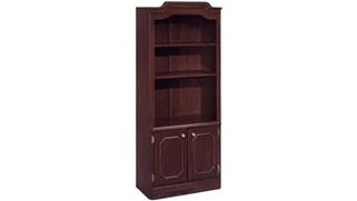 Bookcases DMI Office Furniture Traditional Style Bookcase with Doors