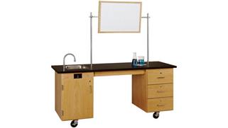 Science & Lab Tables Diversified Woodcrafts ADA Mobile Lab Unit