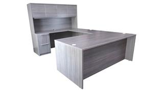U Shaped Desks Express Office Furniture U Shaped Desk with Hutch