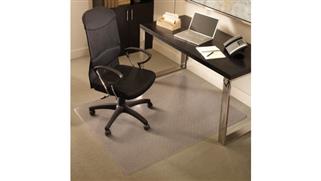 Chair Mats ES Robbins 46in x 60in Chair Mat for Medium Pile Carpet