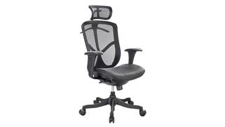 Office Chairs Eurotech Fuzion High Back Mesh Chair