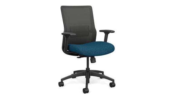 Mid Back Task Chair with Black Base