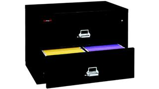 File Cabinets Lateral FireKing 2 Drawer Fireproof Lateral File
