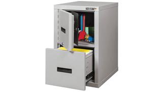File Cabinets Vertical FireKing 2 Drawer Fireproof Safe in a File