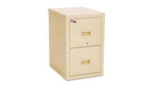 File Cabinets Vertical FireKing 2 Drawer Letter and Legal Size Fireproof File