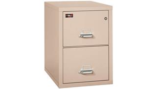 File Cabinets Vertical FireKing 2 Hour 2 Drawer Letter Size Fireproof File