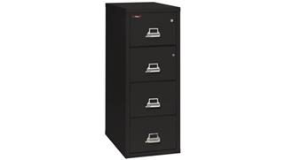 File Cabinets Vertical FireKing 4 Drawer Fireproof Legal Safe in a File