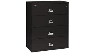 File Cabinets Lateral FireKing 4 Drawer Fireproof Lateral File