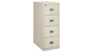 File Cabinets Vertical FireKing 4 Drawer Legal Size Fireproof File