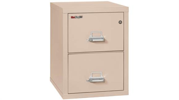 2 Drawer Fireproof Legal 25in D File