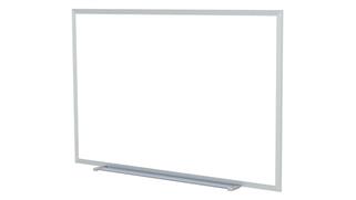 White Boards & Marker Boards Ghent 4ft x 6ft Aluminum Frame Acrylate Whiteboard