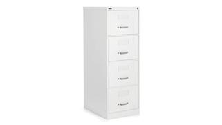 File Cabinets Vertical Global 4 Drawer Legal Size Vertical File - 25in D