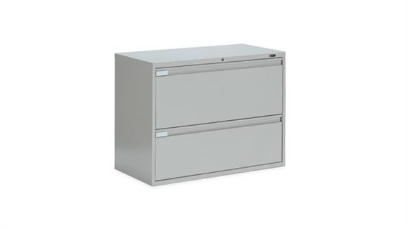 36in W Two Drawer Lateral File