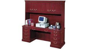 Office Credenzas High Point Furniture 72" Computer Credenza with Hutch