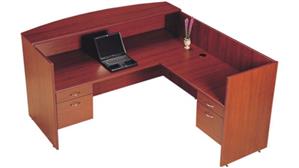 Reception Desks High Point Furniture L Shaped Reception Desk