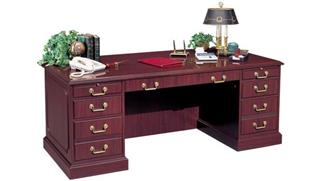 Executive Desks High Point Furniture 72" Double Pedestal Desk