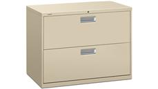 File Cabinets Lateral HON 36" W 2 Drawer Lateral File