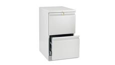 Mobile File Cabinets HON 20in D Two Drawer Mobile File
