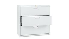 File Cabinets Lateral HON 42in W 3 Drawer Lateral File