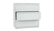 File Cabinets Lateral HON 42in W 3 Drawer Lateral File
