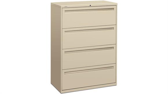 File Cabinets Lateral HON 36" W 4 Drawer Lateral File