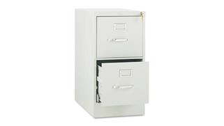 File Cabinets Vertical HON 29" W x 25" D Two-Drawer Full-Suspension Letter File