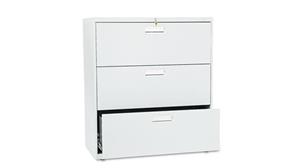 File Cabinets Lateral HON 36in W 3 Drawer Lateral File