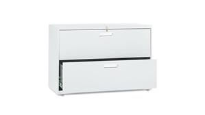 File Cabinets Lateral HON 42in W 2 Drawer Lateral File