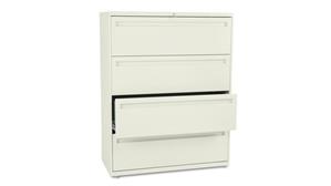 File Cabinets Lateral HON 42in W 4 Drawer Lateral File