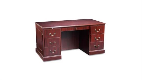 Executive Desks HON 60" Double Pedestal Desk