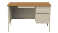 Steel & Metal Desks Hirsh Industries 30" x 48" Single Pedestal Desk