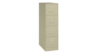 File Cabinets Vertical Hirsh Industries Extra Deep 4 Drawer Letter Size Vertical File