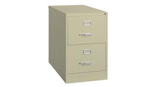 File Cabinets Vertical Hirsh Industries 2 Drawer Legal Size Vertical File