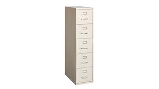 File Cabinets Vertical Hirsh Industries Extra Deep 5 Drawer Letter Size Vertical File