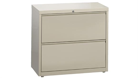 36in W Two Drawer Lateral File