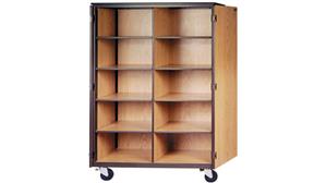 Storage Cabinets Ironwood Cubicle Mobile Storage Cabinet