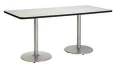 Conference Tables KFI Seating 8ft W x 36in H x 36in D Conference Table, Round Base