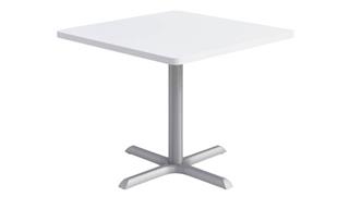 Pub & Bistro Tables KFI Seating 36in Square Pedestal Table