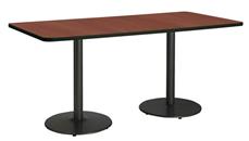Conference Tables KFI Seating 8ft W x 36in H x 42in D Conference Table, Round Base