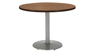 Cafeteria Tables KFI Seating 36in H x 42in Diameter Round Breakroom Table, Round Base
