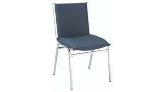 Stacking Chairs KFI Seating Fabric Stack Chair with Chrome Frame