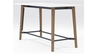 Pub & Bistro Tables KFI Seating 36" x 72" Rectangle Gathering Table