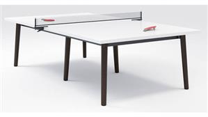 Game Tables KFI Seating 60" x 108" Ping Pong Table with Net