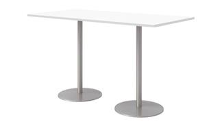 Pub & Bistro Tables KFI Seating 36in x 6ft Bistro Table