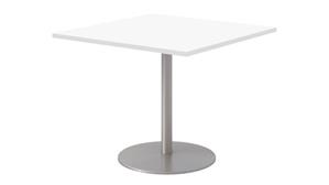 Cafeteria Tables KFI Seating 36" Square Pedestal Table