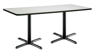 Conference Tables KFI Seating 6ft x 30in Pedestal Table