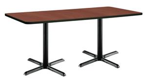 Conference Tables KFI Seating 30" x 72" Pedestal Table