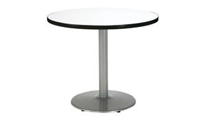 Cafeteria Tables KFI Seating 30" Round Cafeteria Table